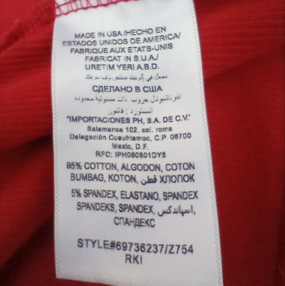 2b bebe Red and Gold Stars 4th of July Tank Top - Picture 12 of 13